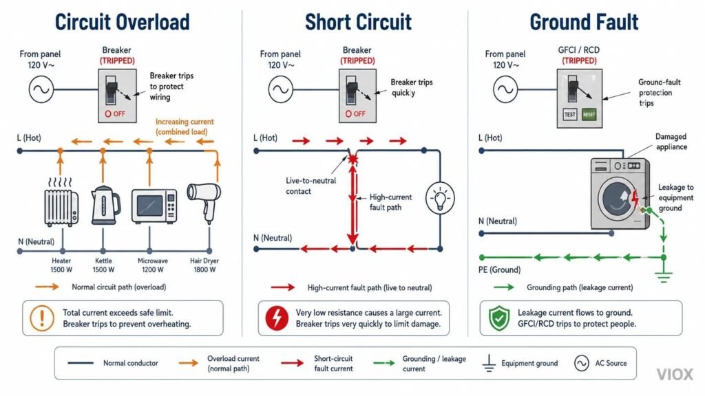 an a Circuit Breaker Trip Without an Overload